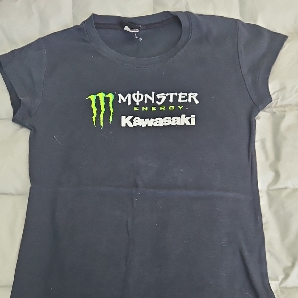 Womans Monster Energy Kawasaki Tshirt